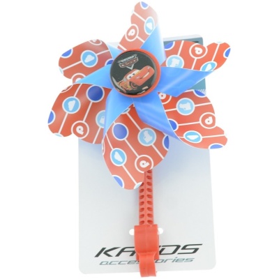 фото - Вітряк Kands на дитячий велосипед червоний Cars (ML-WI26)