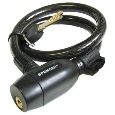 фото - Замок Spencer ZS4107 під ключ 12 х 650мм чорний (ZS4107)