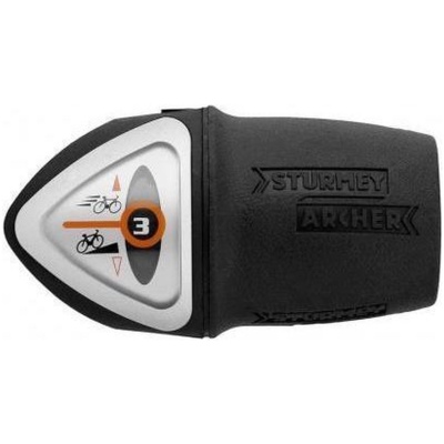 фото - Шифтер Sturmey Archer TSS30 3шв, сірий із чорним (12205)