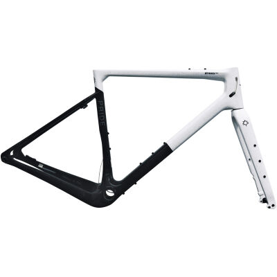 фото - Рама 28" Pride Jet Rocx M 2024 бело-черная + вилка