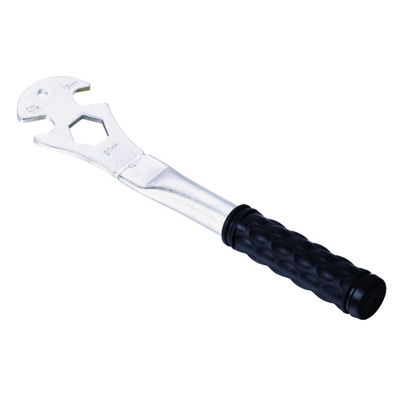 Ключ педальный Kenli KL-9730G, на 15 мм, 9/16" и 24 мм, под два хвата