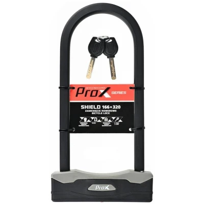 фото - Замок ProX Shield U-lock под ключ, 166×320мм. черный (A-Z-0376)