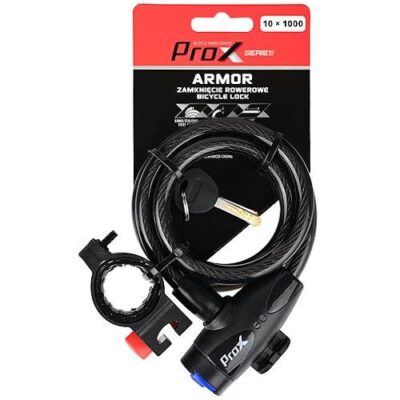 фото - Замок ProX Armor 582 під ключ 10х1000мм. чорний (A-Z-0370)
