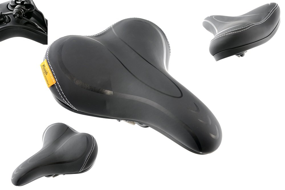 Сідло Jet Selle Plush City, чорний (A-499BF)
