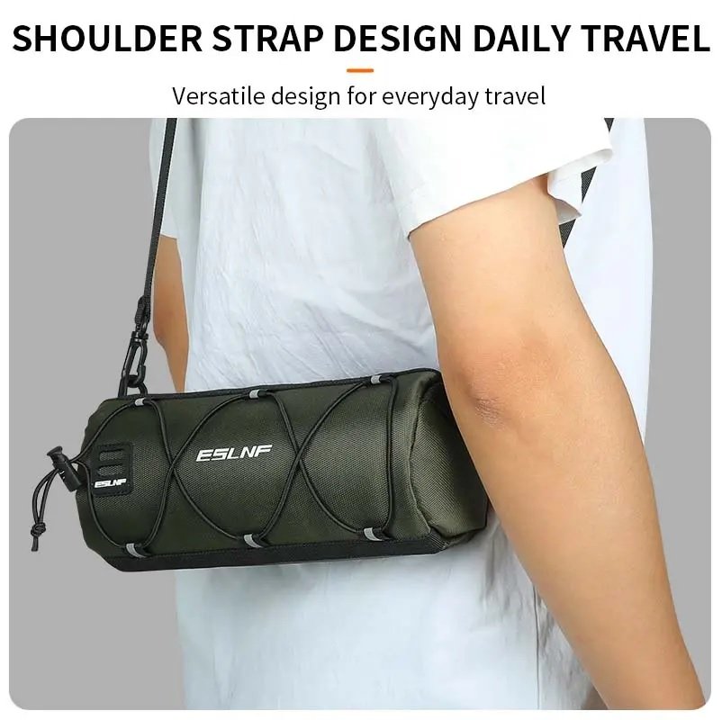 фото - Велосумка на кермо EsLNF 2,5 л. хакі (F246)