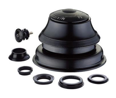Рульовий набір Mixxier 1-1/8″ 44x55x30мм чорний (QLP-44/C)