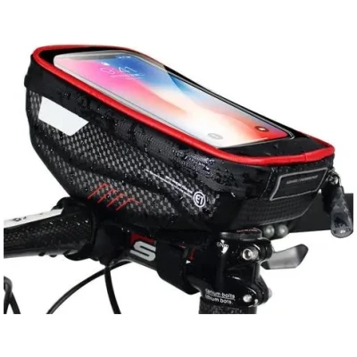 фото - Велосумка Bao BBG048 для смартфона, черный с красным (BBG048)