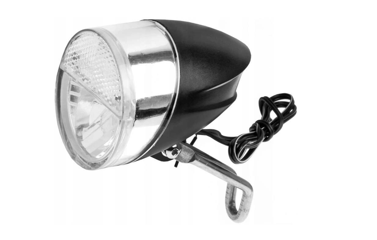 Фото Фара передняя BauTech 1 Led для динамо-втулки (JY-7006)