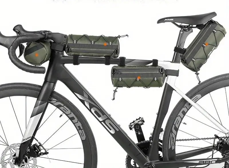 фото - Велосумка на кермо EsLNF 2,5 л. хакі (F246)