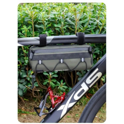 фото - Велосумка на кермо EsLNF 2,5 л. хакі (F246)