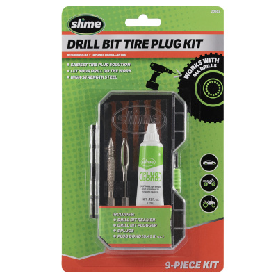 фото - Ремкомплект для бескамерки Slime Tubeless Tire Plug Drill Bit Kit