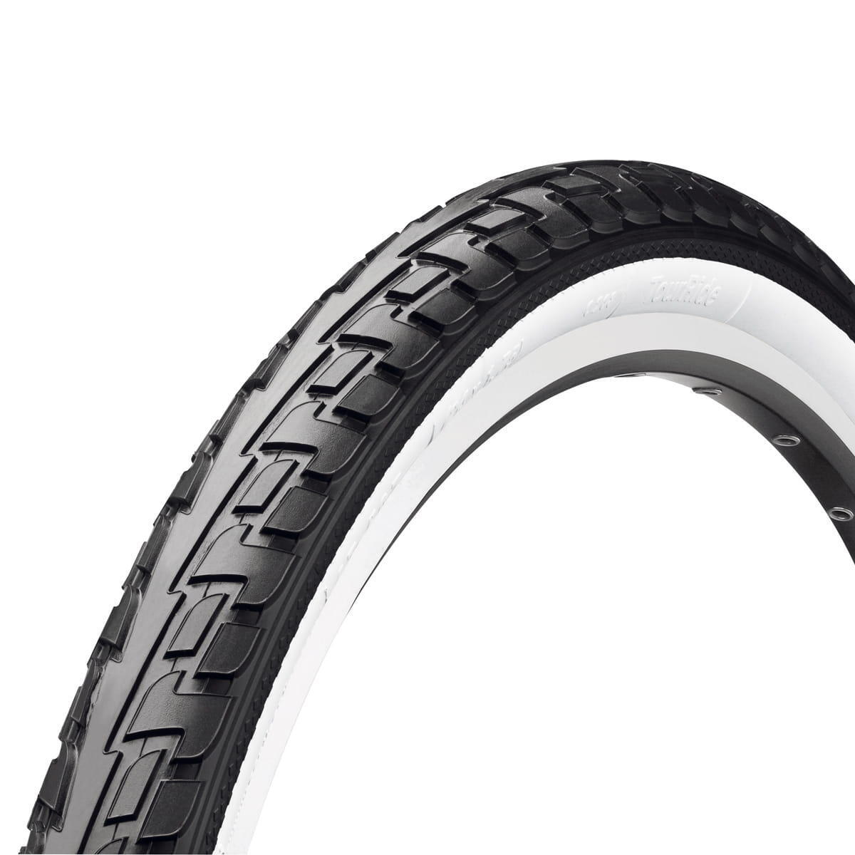 Фото Покрышка Continental Ride Tour 28″ | 700 x 35C черная/белая, не складная ExtraPuncture Belt