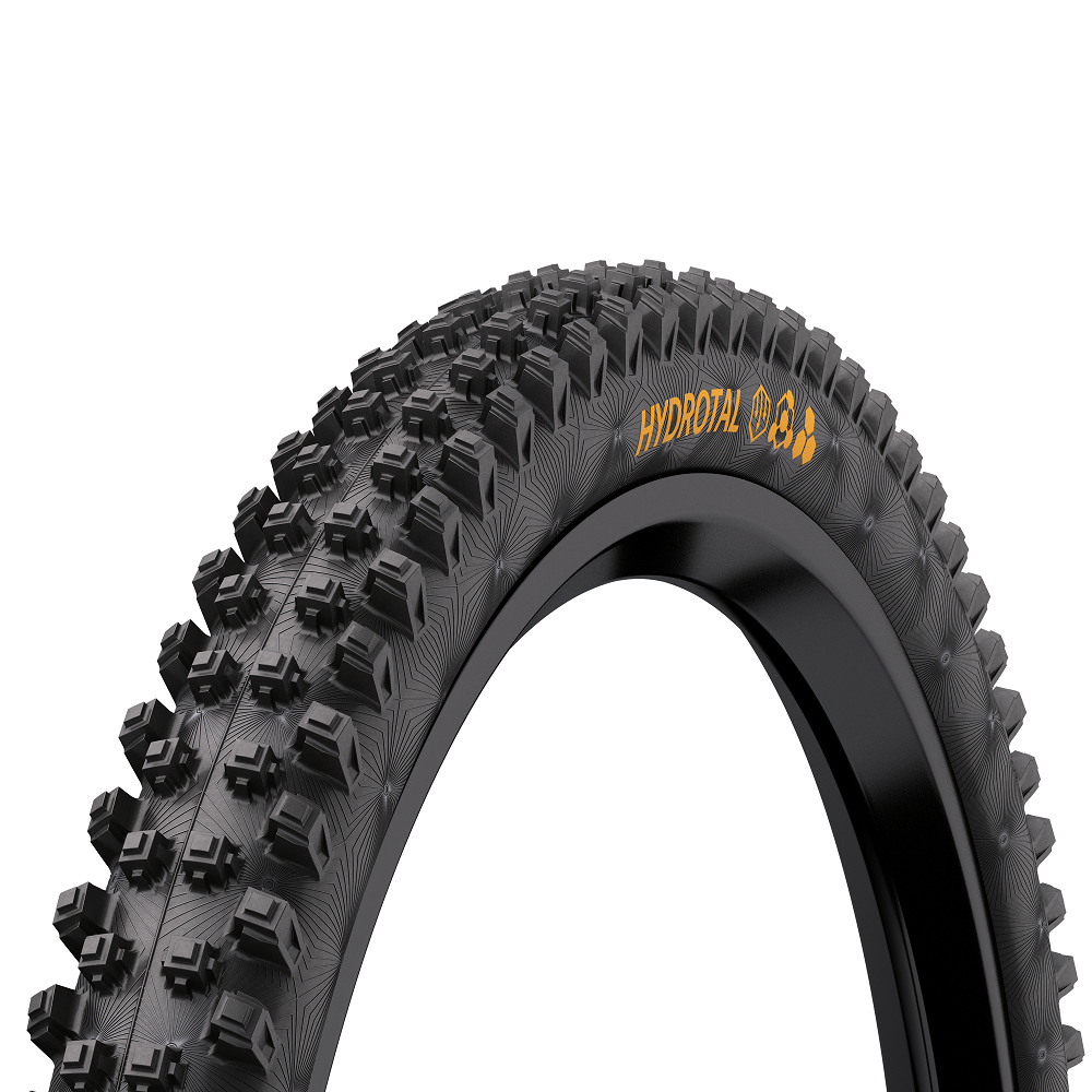 Фото Покрышка бескамерная Continental Hydrotal Downhill 29 x 2.40 SuperSoft черная, складная skin