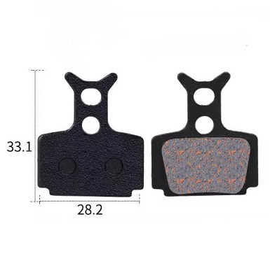 Гальмівні колодки DN TP-05C, пара (TP-05C-1)