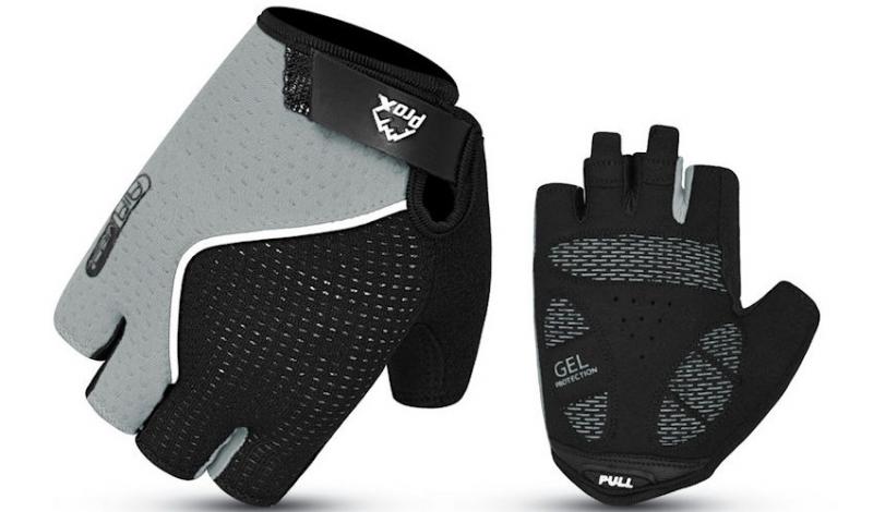 Весіпедні рукавички ProX Kids Ultimate GEL, AIR VENT, сірий (A-PZ-0764)