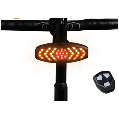 фото - Задній поворот LY-5508 на трубу чорний (5508-red)