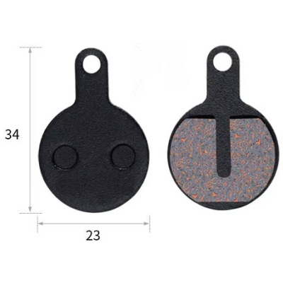 фото - Тормозные колодки TP-07B, пара (TP-07B-1)