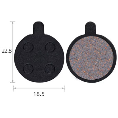 фото - Тормозные колодки DN  TP-11C, пара (TP-11C-1)