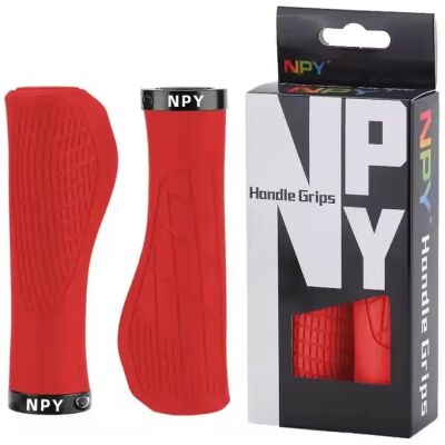 фото - Грипсы NPY Anti-Skid Lock 130мм, красный (npy-red)