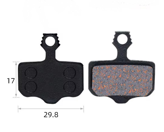 Тормозные колодки DN  TP-02D, пара (TP-02D-1)