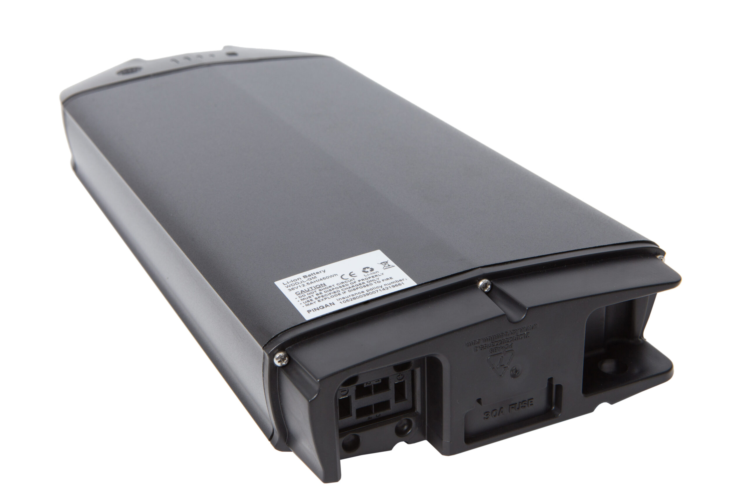 Батарея GP Rack-1 36В 12.5А*год XT60 з кріп. до багажної. L-80мм без багажника