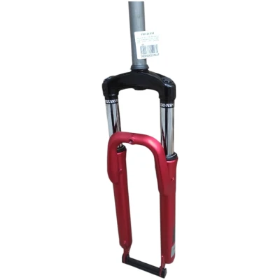 фото - Вилка 26″ AM ST 1-1/8″ шток-200мм б/резьб.  ход-50мм disc красный (м) YS 3041 matt LIANJI LJ641 TREK