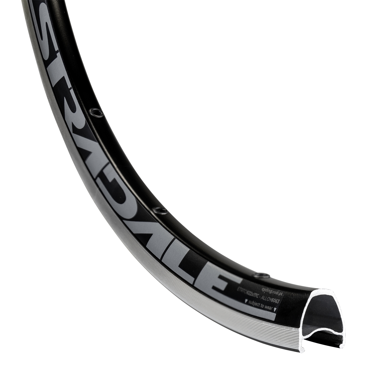 Обод Rodi STRADALLE 28", 622x17, 20 отв., FV, пистонированный, черный, V-Br