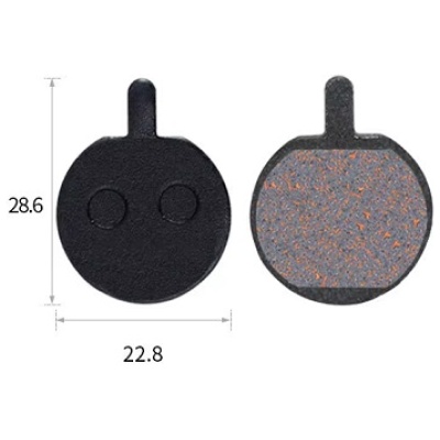 фото - Тормозные колодки DN  TP-11A, пара (TP-11A-1)