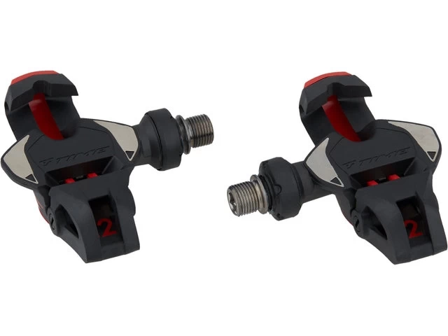Фото Педали  контактные TIME XPro 12 road pedal, including ICLIC free cleats, Black/Red