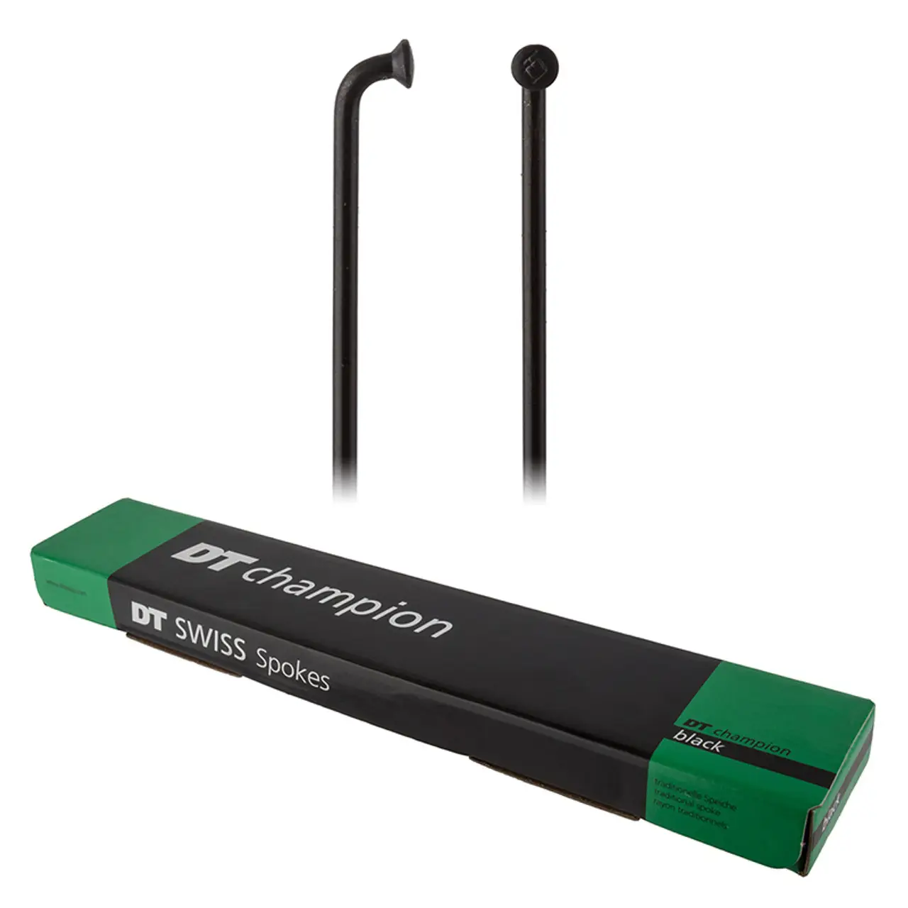 Фото Спиці DT Swiss Сhampion (J-bend) 2.0мм x 302мм