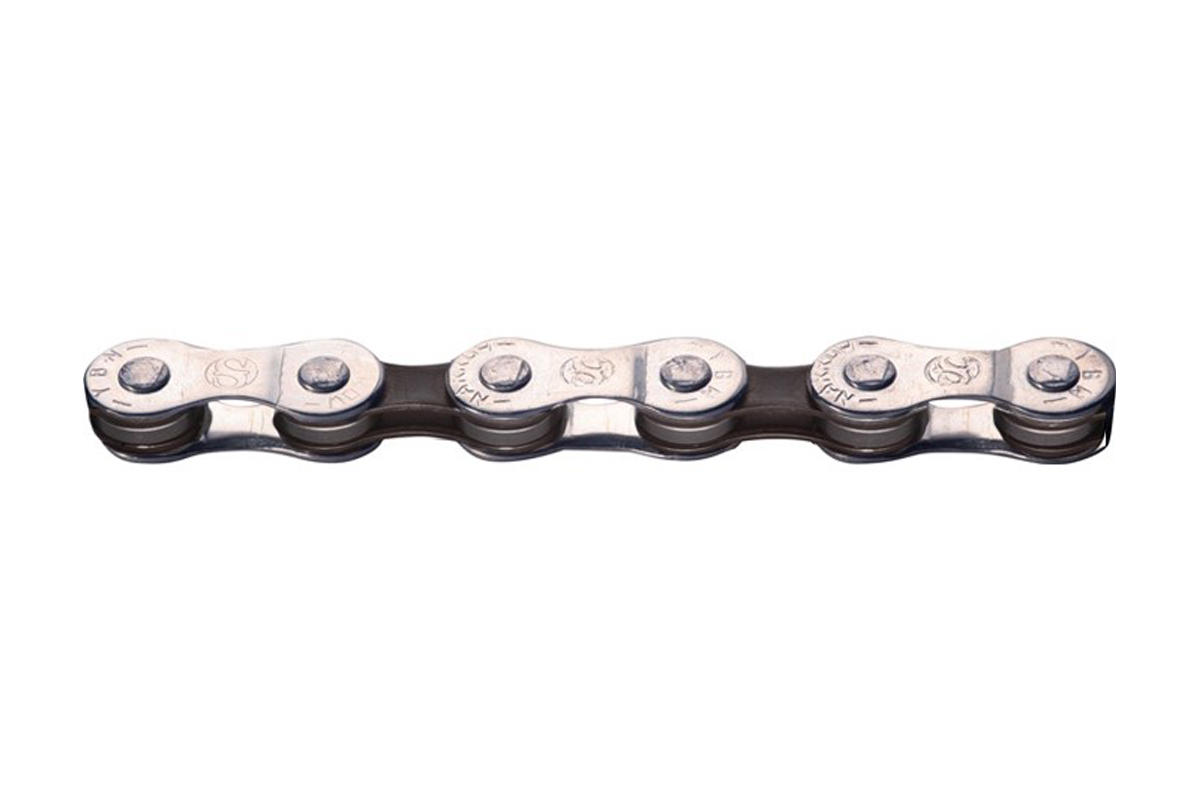 Фото Цепь ONRIDE S88S 8 скоростей 116 ланок Silver / Gray + замок