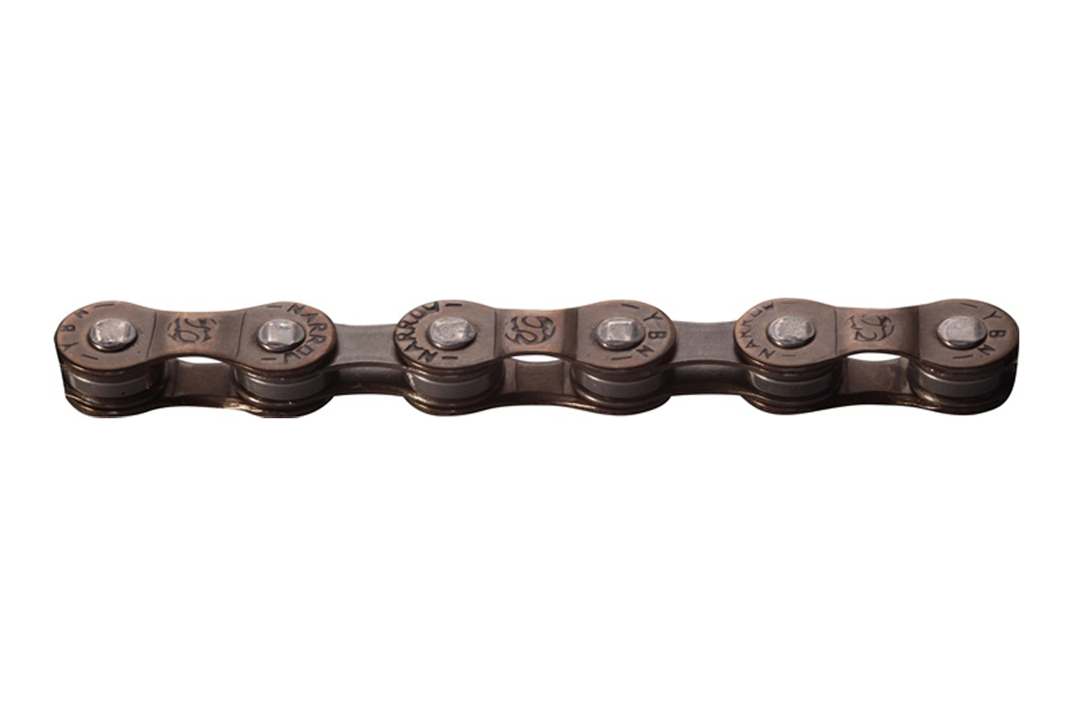 Фото Цепь ONRIDE P52 7/6 скоростей 116 ланок Brown + замок