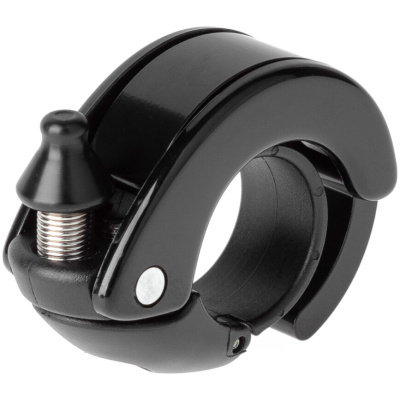 фото - Колокольчик ONRIDE Ding алюминиевый, Ø руля 22мм, черный