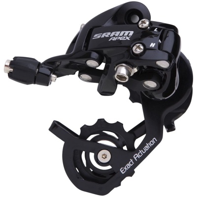 фото - Задний переключатель APEX SHORT CAGE MAX 28T