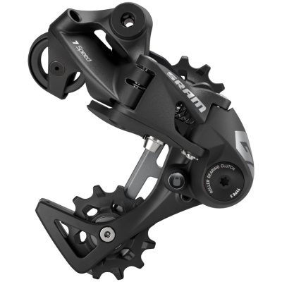 фото - Задній перемикач SRAM GXDH 7ск Medium Cage Black