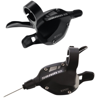 фото - Манетки 12A SL X5 TRIGGER SET 3X10 BLK