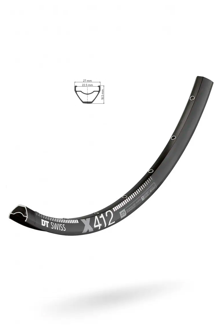 Фото Обід DT SWISS X 412 27×22,5 DISK BRAKE 32отв.