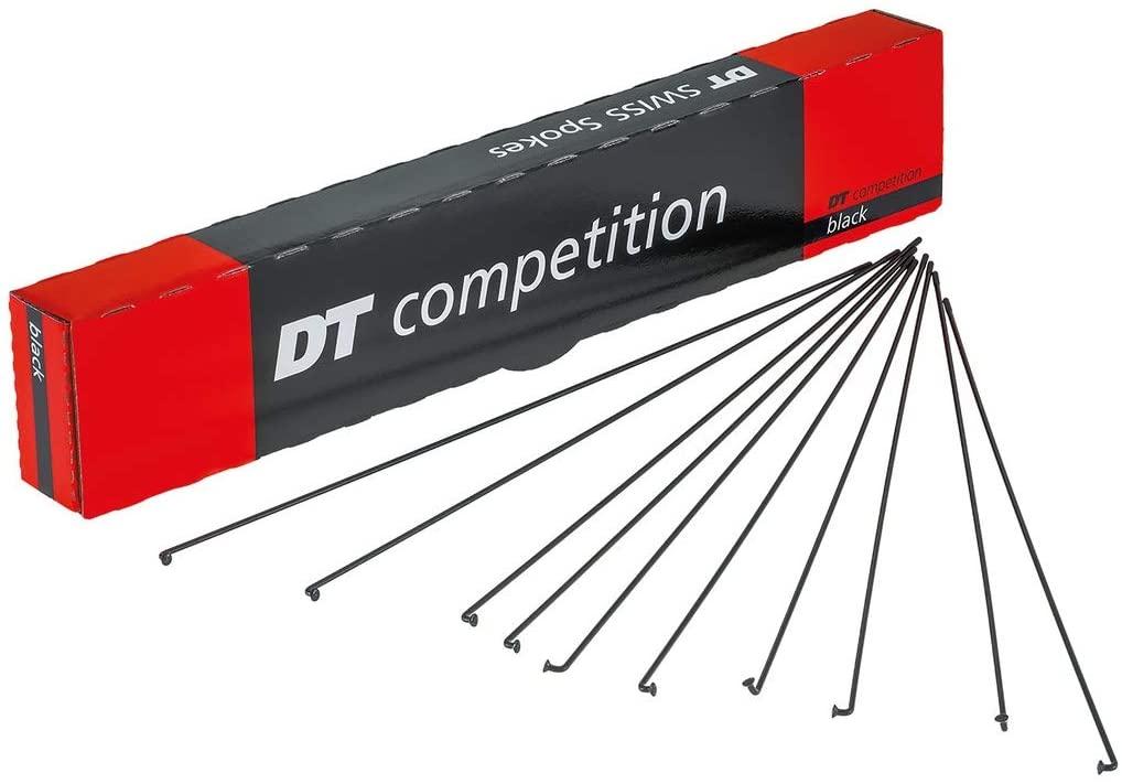 Фото Спиці вигнуті DT competition race black 2.0 / 1.6 x 272mm х100шт