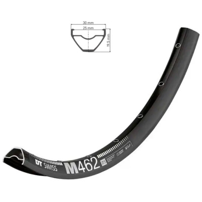 фото - Обід DT SWISS M 462 27×25 DISK BRAKE 28отв.
