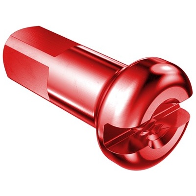 фото - Ніпелі алюмінієві DT nipples in light alloy red 2.0 x 12 mm 30-008 х100шт