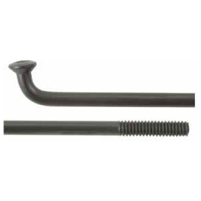 фото - Спицы изогнутые DT champion black 2.0 x 262 mm х100шт