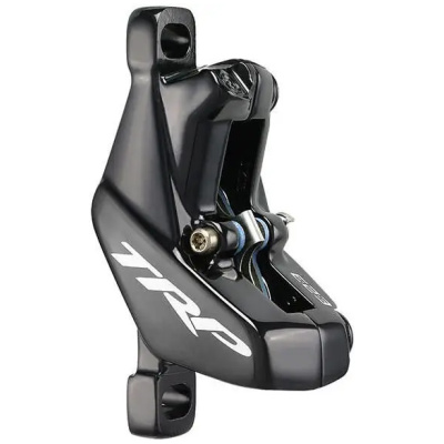 фото - Калипер гидравлических тормозов TRP GS2.4, 4 поршни, серый