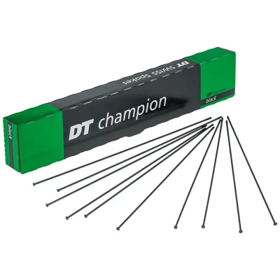 фото - Шприхи прямые DT champion Standart 2.0mm x 300mm (Черн.) х100шт