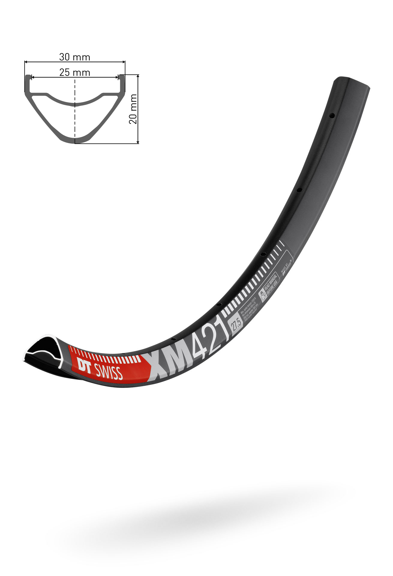 Фото Обод DT SWISS XM 421 27×25 DISK BRAKE 32отв.