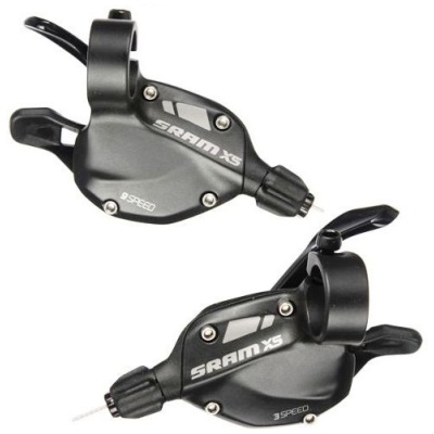 фото - Манетки 12A SL X5 TRIGGER SET 3X9 BLK