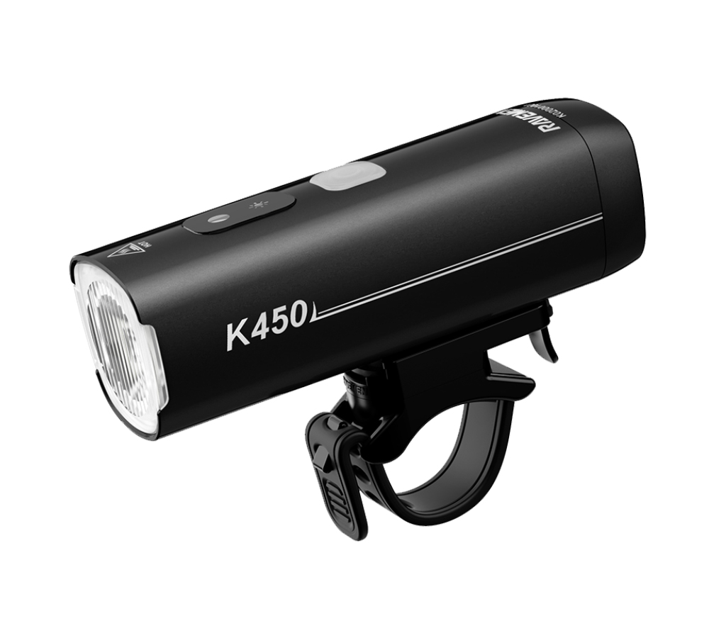 Фото Велосипедная фара Ravemen K450 (450 lm, 2200 mAh) с датчиком освещенности