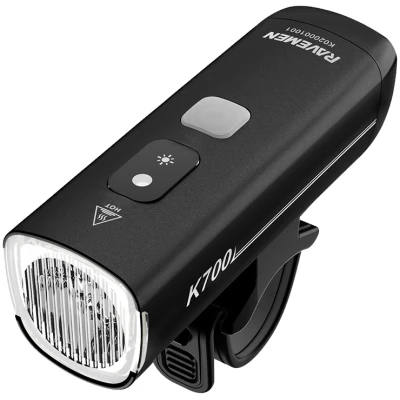 фото - Велосипедная фара Ravemen K700 (700 lm, 2200 mAh) с датчиком освещенности