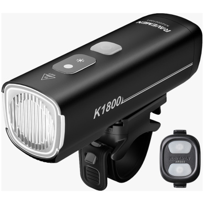 фото - Велосипедная фара Ravemen K1800 (1800 lm, 5000 mAh) с датчиком освещенности