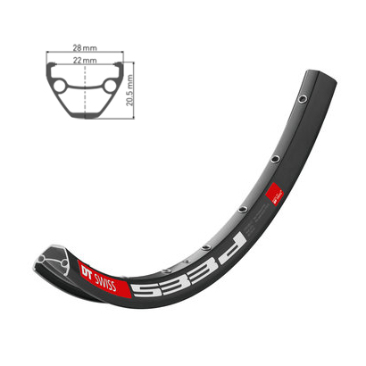 Обод DT SWISS 533D 26x22 DISK BRAKE 32отв.