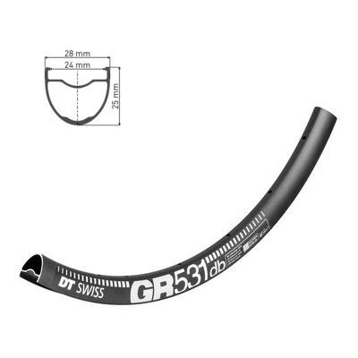 фото - Обод DT SWISS GR 531 29X24 DISK BRAKE 32отв.